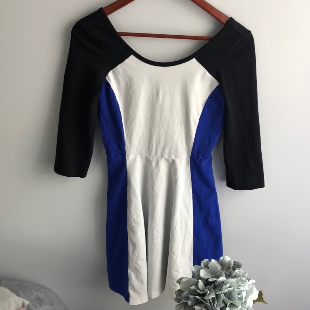 Express color block dress